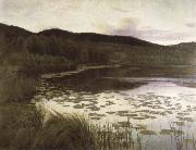 Kitty Kielland summer night painting